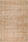Close-up of the Vintage Edit II Rachel Zoe x LIVABLISS RZDT-2304 Area Rug. Traditional pattern in ivory, sandstone, and taupe. Design-Rectangle-6796