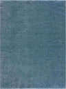 Close-up of the plush Heavenly Solid Blue Rug. Soft, shag texture in a solid, calming blue color. Design-Rectangle