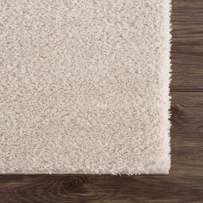 Sample Heavenly Solid Beige Plush Rug