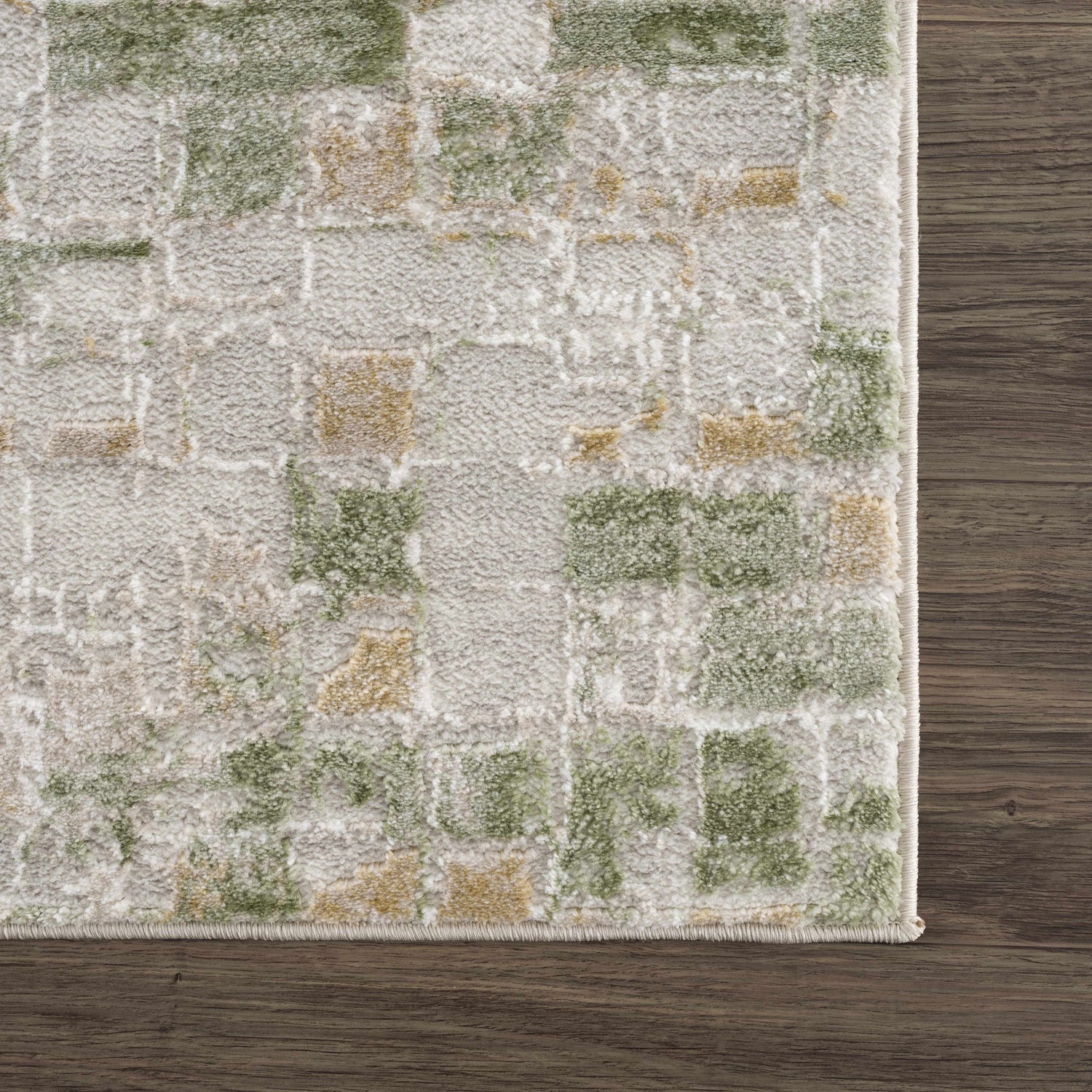 Sample Liveri Green Mosaic Rug