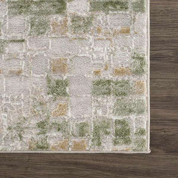 Sample Liveri Abstract Green Area Rug