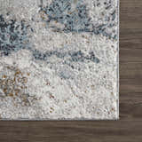 Sample Lively Marble Blue Area Rug