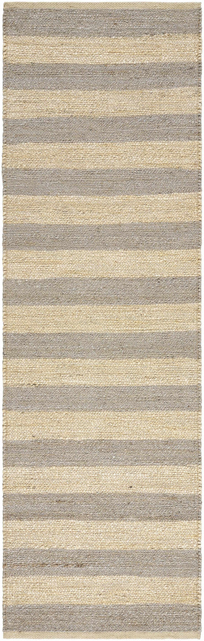 Ilkay Block Stripe Jute Rug