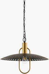 Orange Rustic Pendant Light for kitchen islands or dining areas