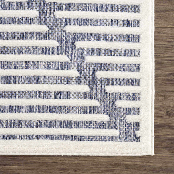 Sample Anah Blue Outdoor Rug