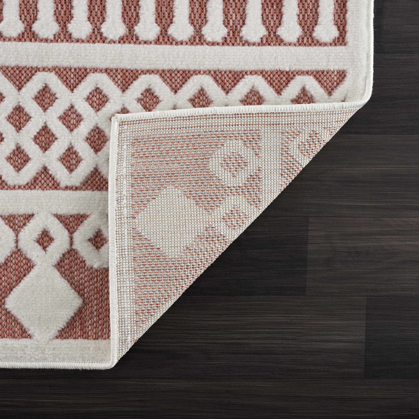 Jove Orange Outdoor Rug - Clearance