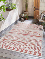 Jove Orange Outdoor Rug - Clearance