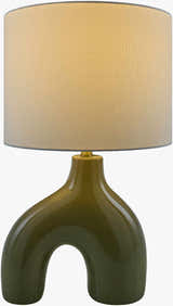 Pamanukan Green Table Lamp