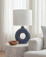 Vizcachane Navy Table Lamp