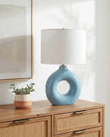 Vizcachane Blue Table Lamp