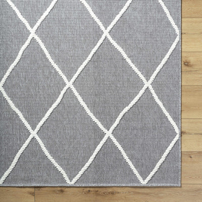 Amani Gray Washable Rug - Clearance