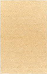 Alyra Yellow Solid Area Rug - Clearance