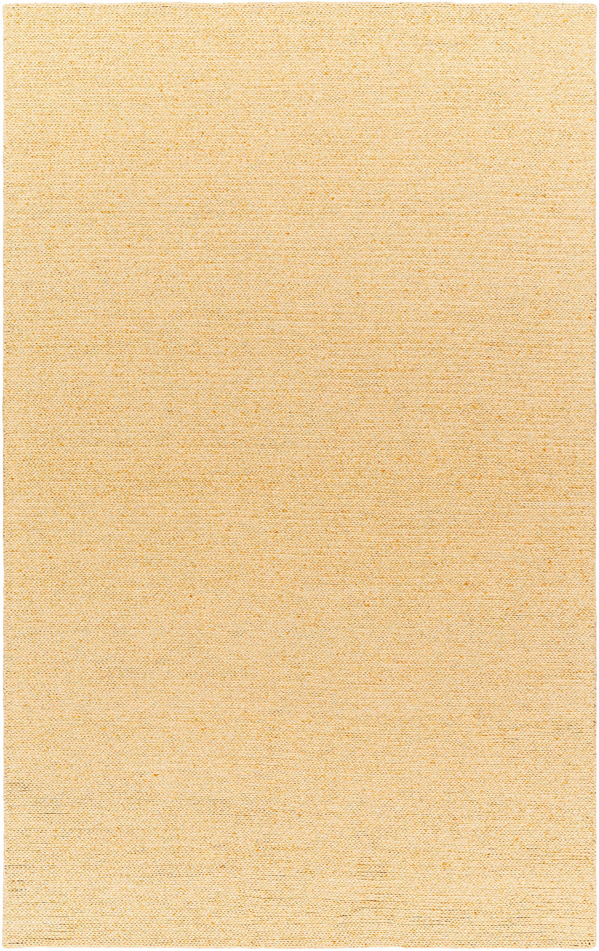 Alyra Yellow Solid Area Rug - Clearance