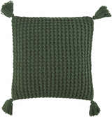 Litzy Olive Green Throw Pillow