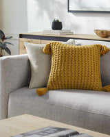 Litzy Sunshine Throw Pillow