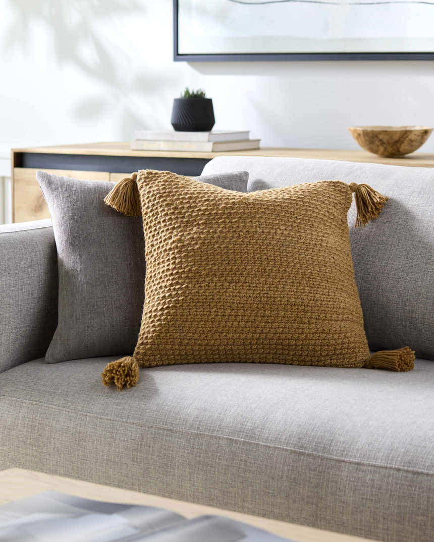 Maeve Yellow Throw Pillow