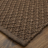 Feizy Tito Modern Solid - Brown Area Rug