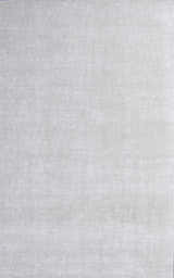 Modern Solid White Hand Made Textured Wool Area Rug