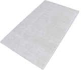 Modern Solid White Hand Made Textured Wool Area Rug