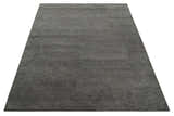 Solid Charcoal Woolen Hand Tufted contemporary area Rug