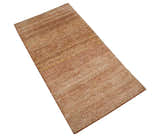 Solid Rust Hand knotted Contemporary Custom Made wool Area Rug