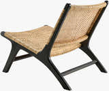 Ulhasnagar Black Accent Chair - Clearance