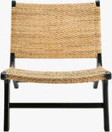 Ulhasnagar Black Accent Chair - Clearance