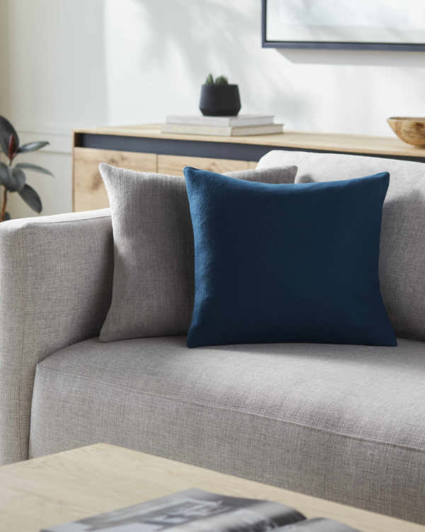 Meabh Denim Throw Pillow - Clearance