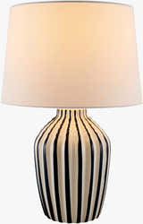 Shamsabad Navy Table Lamp