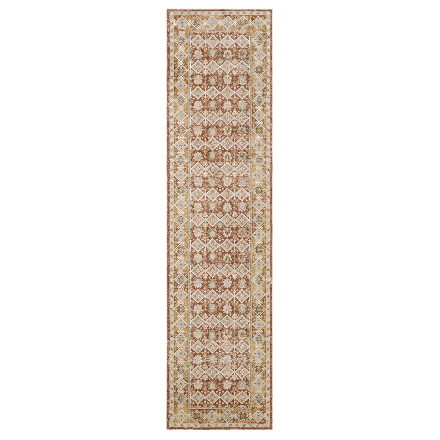 Karastan Staveley Terracotta Area Rug