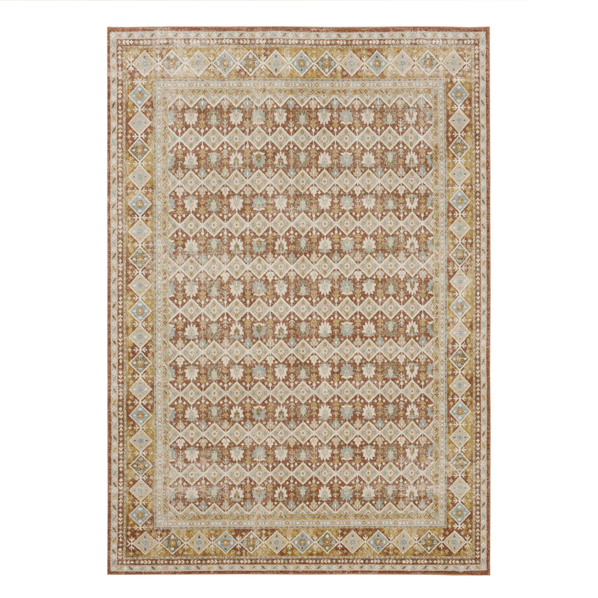 Karastan Staveley Terracotta Area Rug
