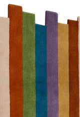 Stax Modern Stripes Design Multicolor Hand Tufted 5x8 Wool Rug