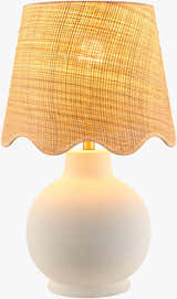 Ranshofen White Table Lamp