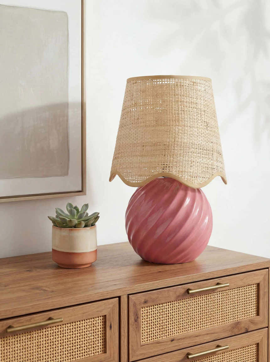 Coyahualco Clear Table Lamp