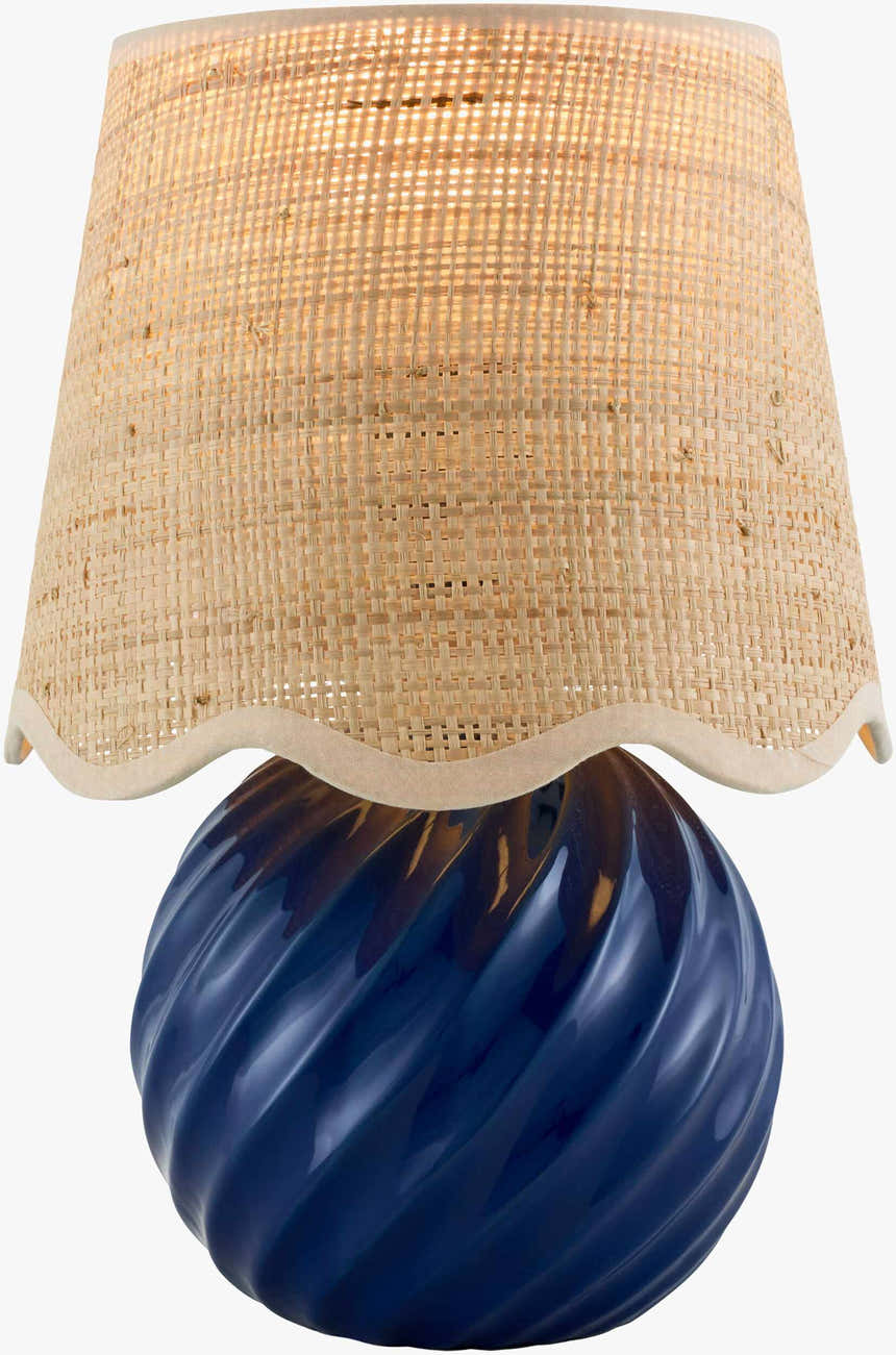 Coyahualco Navy Table Lamp