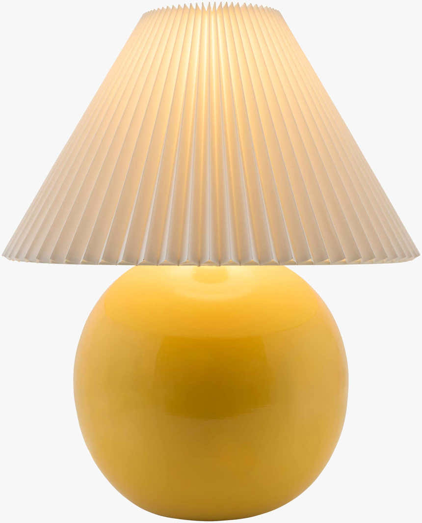 Policarpa Yellow Table Lamp