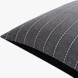 Qwara Slate Blue Throw Pillow - Clearance