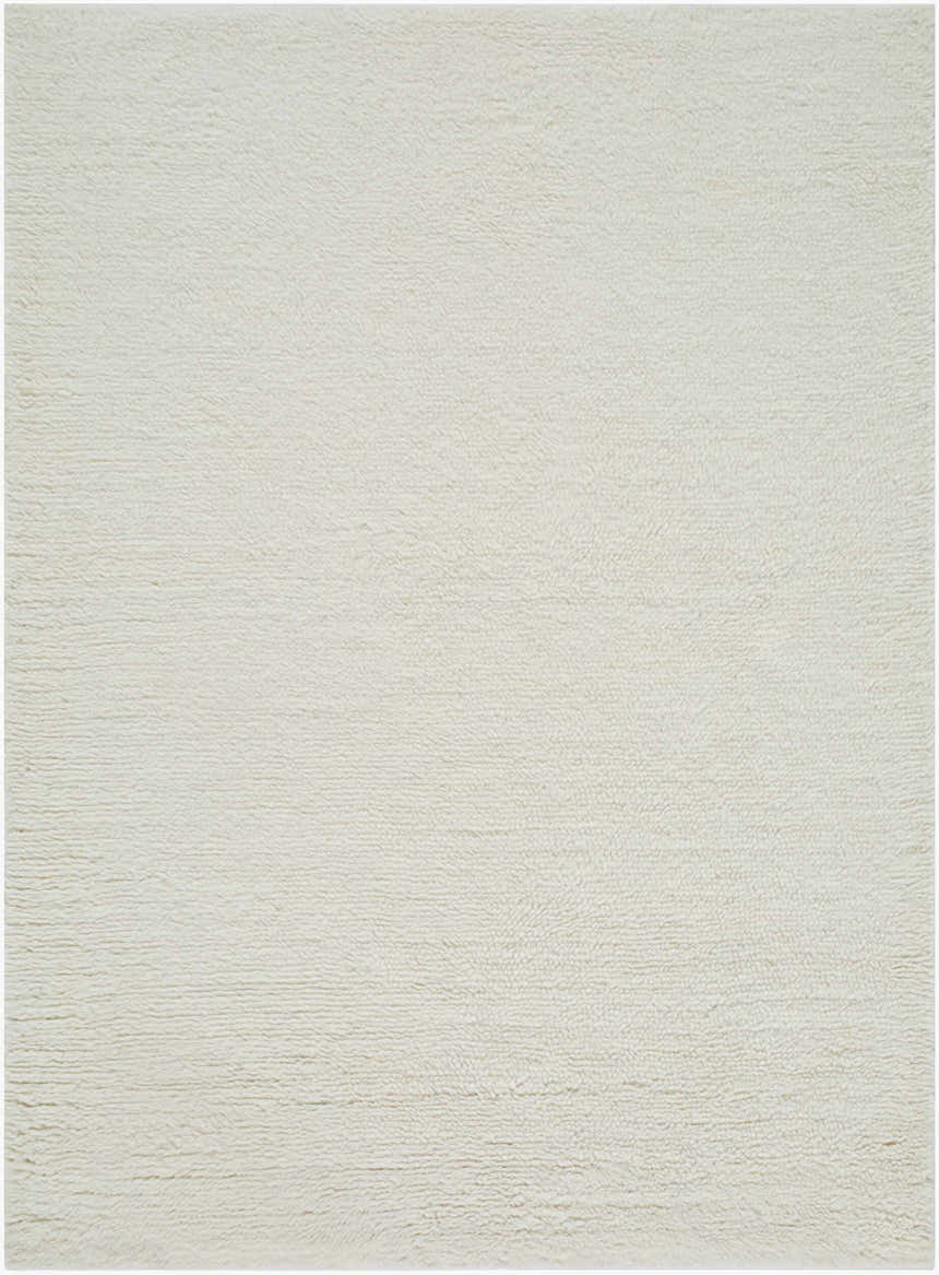 Sample Kanuha Ivory Wool Washable Area Rug