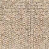 Close-up of the hand woven Amiel Beige Area Rug, showing its texture and colors: beige, gray, and hints of peach. Swatch