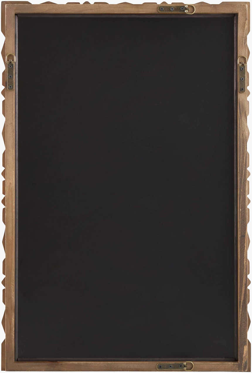 Xevae Camel Wood Mirror