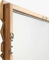 Xevae Camel Wood Mirror