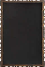 Wehai Dark Brown Wood Mirror