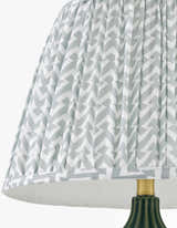 Deep Teal Modern Table Lamp for bedside or console tables