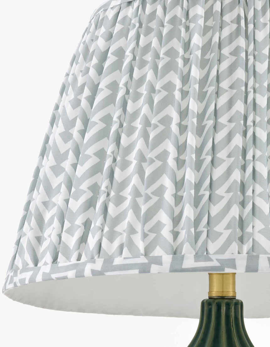 Deep Teal Modern Table Lamp for bedside or console tables