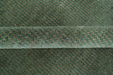 Teal and Brown Modern Contemporary Design Custom Made wool Rug