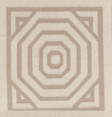 Terlton Ivory Greek Geometric Rug - Clearance