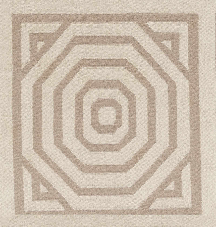Terlton Ivory Greek Geometric Rug - Clearance
