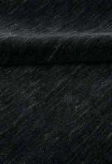 Terrain Hand Loomed Modern Charcoal Solid Design Wool Area Rug
