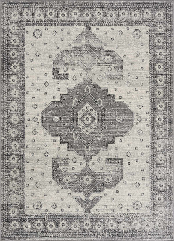 Sample Marash 4605 Gray Area Carpet - Clearance