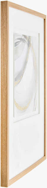 Rich White Modern Framed Wall Art for modern gallery walls